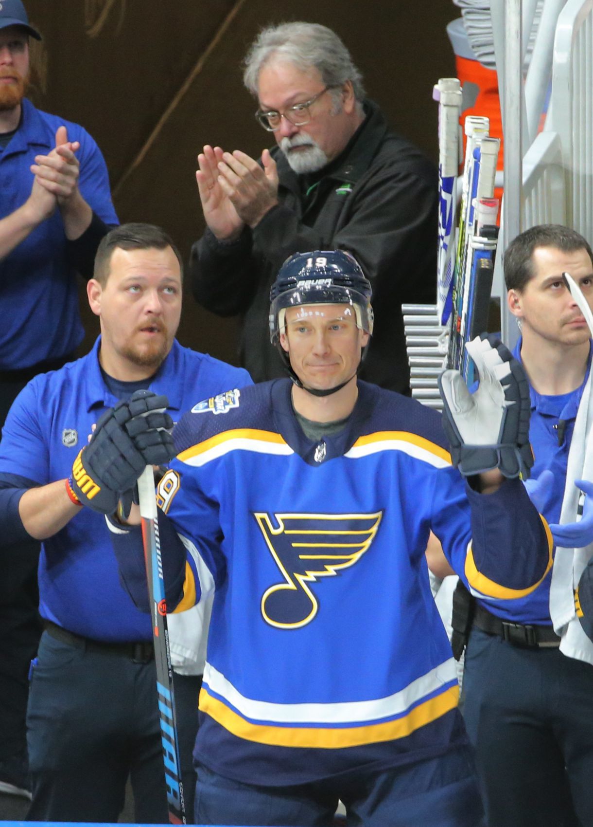 The Blues take on the Coyotes at Enterprise